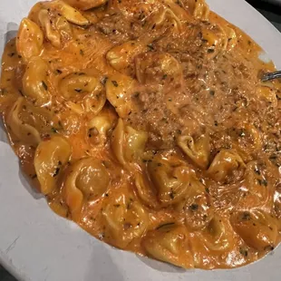 a plate of pasta
