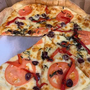 Margherita pizza
