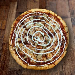 Marios&apos;s Buffalo Pizza with Ranch