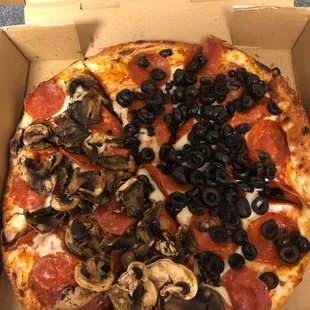Remade pizza
