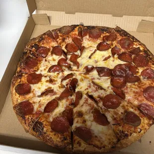 Yum my pepperoni.
