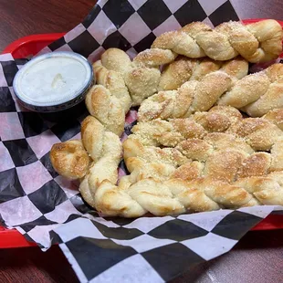 Breadsticks with Ranch