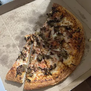 Chile Verde Pizza