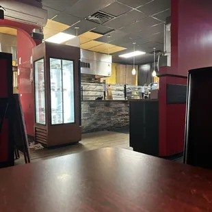 Counter view from dining room