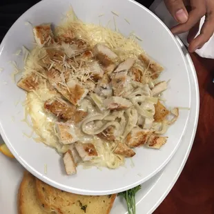 Chicken Fettuccine Alfredo