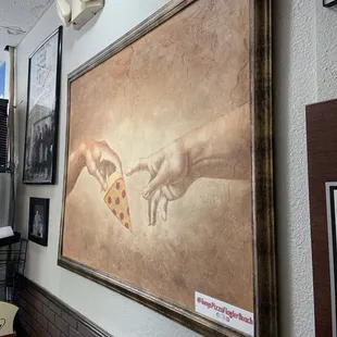 Artwork at Tony&apos;s.