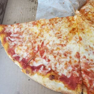 Perfect slice of cheese