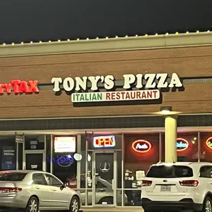 Front of Tony's