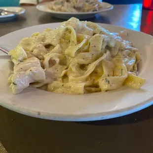 Fettuccine Alfredo with Chicken