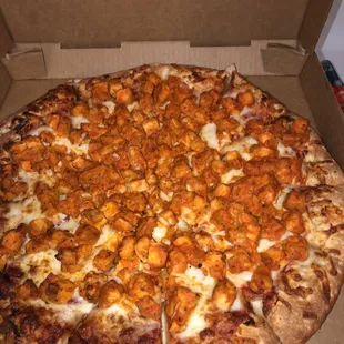 Buffalo Wing Style Pizza
