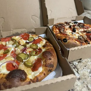 Small create your own pizzas