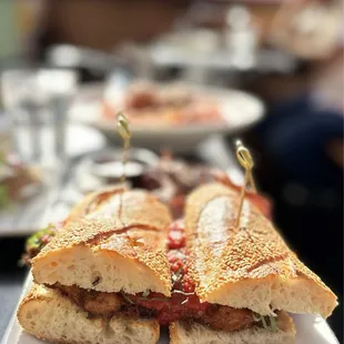 Honey fried chicken sandwich:)