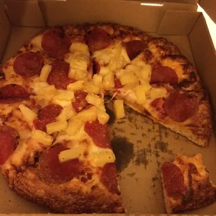 This is a small!!! It's about the size of Domino's medium.