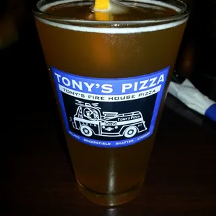 a drink in a glass