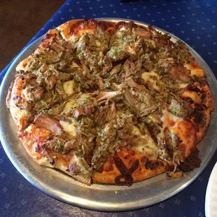 Chile Verde Pizza