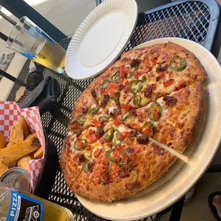 Pizza MEXICANA...!!!  BOMBIZZIE..!!