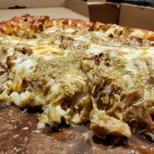 Chili Verde Pizza