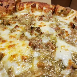 Chili Verde Pizza