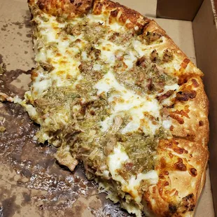Chili Verde Pizza