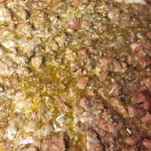 Plenty of meat and sauce!