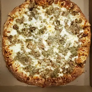 Chili Verde Pizza