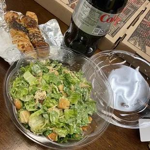 Beautiful Caesar salad