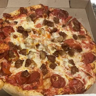 Medium Sausage and Pepperoni
