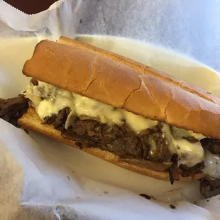 Small Three Cheese Steak Sub