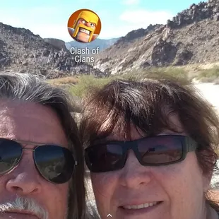 Chilling out in the desert