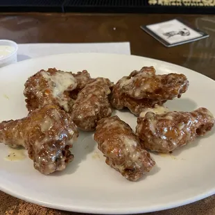 Garlic parm wings