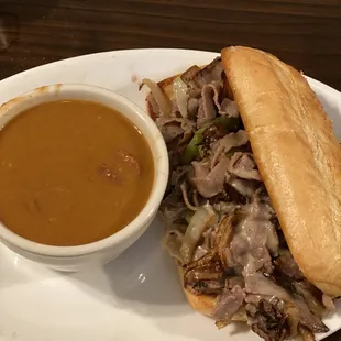 Philly Cheese Steak Sandwich