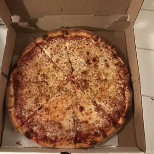Look at this beautiful pizza 2nd  best in the city , Pleaant. Tonys then santarpiod