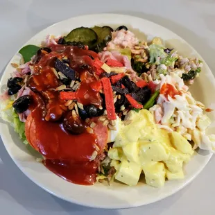 My Take from Salad Bar at Tony's