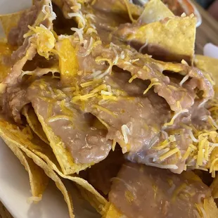 a plate of nachos