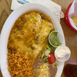 Pork enchiladas