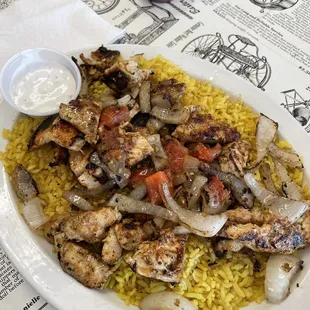 1 Item Rice Plate With chicken