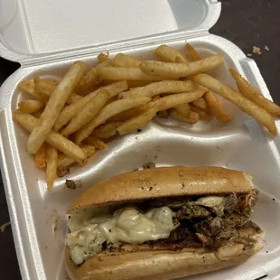 Chicken Philly Chicken Sandwich