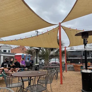 Outside patio