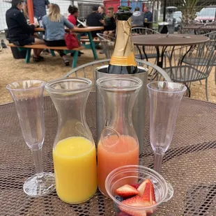 Mimosa set up