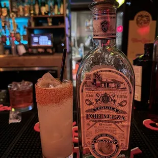 Paloma with Fortaleza tequila