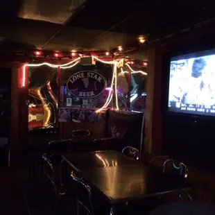 Inside of Tony&apos;s. Really cozy.