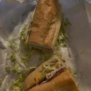 Turkey breast sub