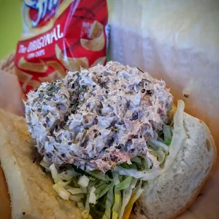 Fat free tuna a half is enough for me.