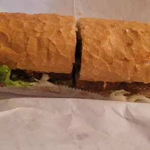 a sub sandwich