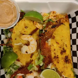 Fire-Shrimp Taco&apos;s!
