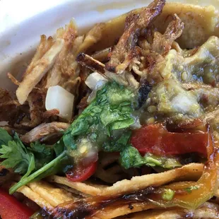 Carnitas(shredded pork) taco