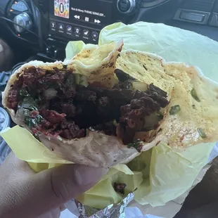 Carne asada burrito