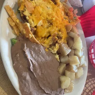 a plate of food