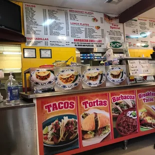 They have breakfast tacos and breakfast Gorditas