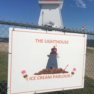 the lighthouse ice cream parlour